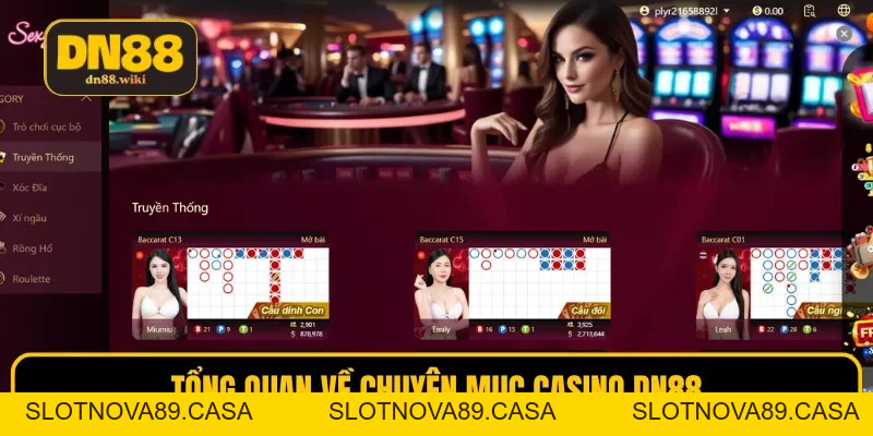 Casino DN88 Trải Nghiệm Giải Trí Đỉnh Cao Chuẩn Quốc Tế